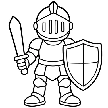 Knight's Armor and Shield