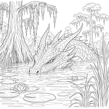Dragon in the Swamp