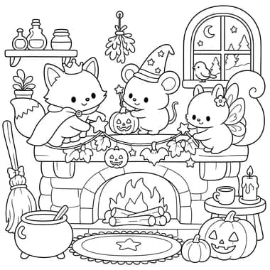Halloween Costume Party at the Fireplace