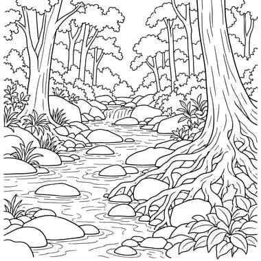 Woodland Creek at Noon