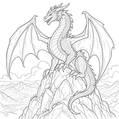 Dragon on a Mountaintop