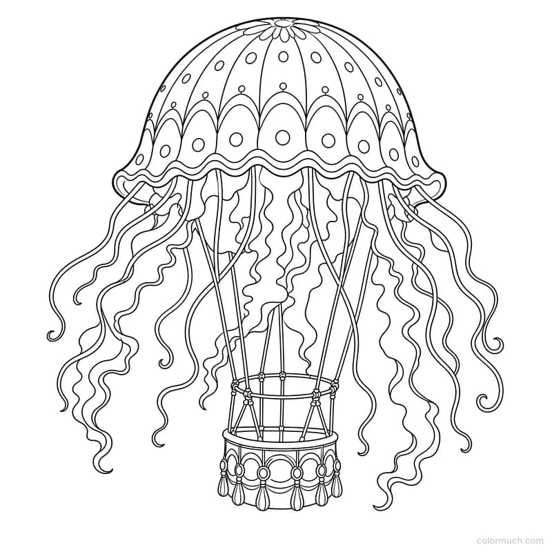 Jellyfish Hot-Air Balloon