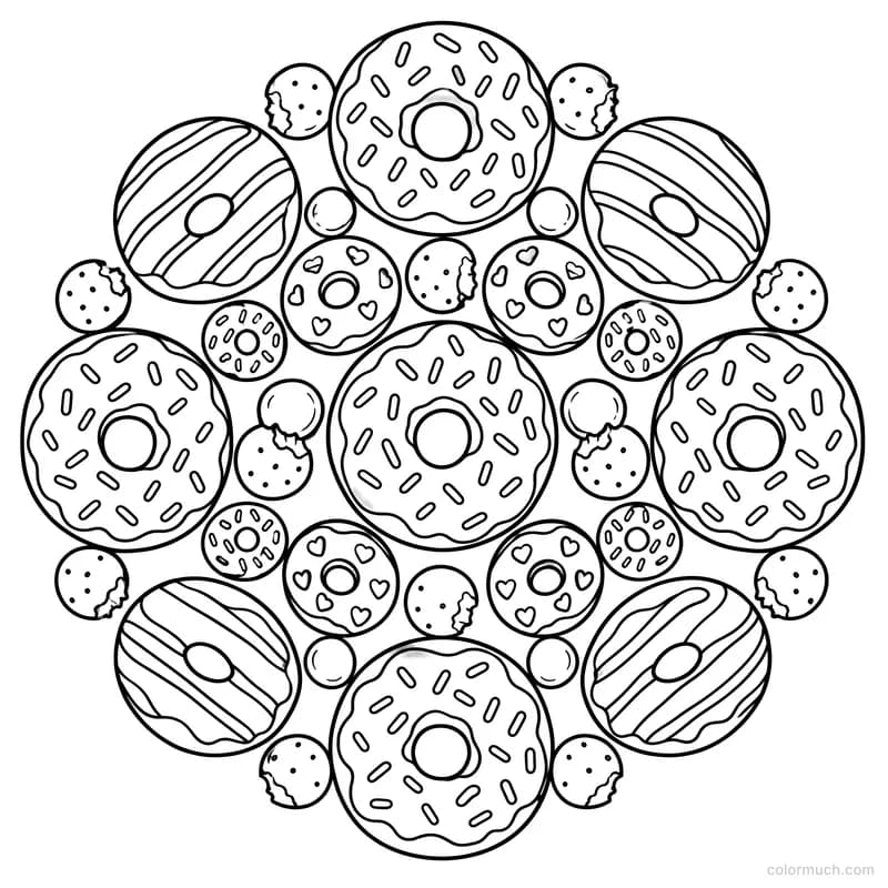 Donut Mandala